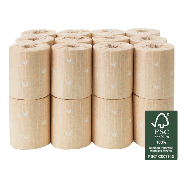 Luxury Bamboo Toilet Paper 24 Rolls For £15 Free Delivery Panda Soft